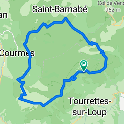 06 N Puy de Tourrettes - Pic de Courmettes