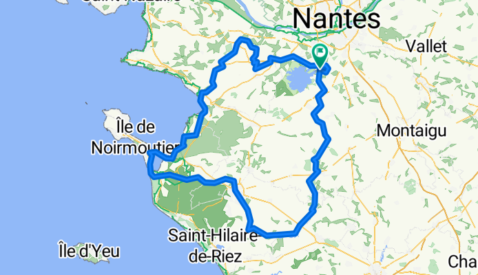 tour du lac 200 par noirmoutier