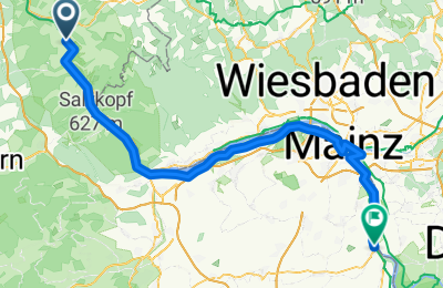 Route in der Bikemap App öffnen