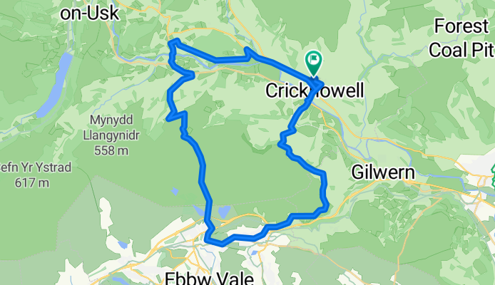 Llangattock mountain