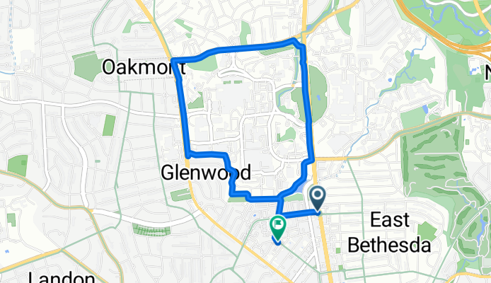 Quick bike tour through Bethesda