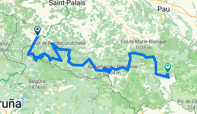 Grand pirineo tour francia +7000 m. 