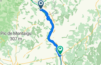 Route in der Bikemap App öffnen