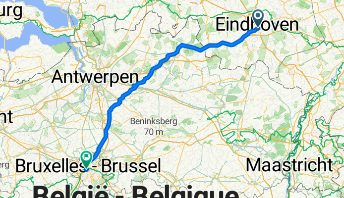 EINDHOVEN TO BRUSSELS