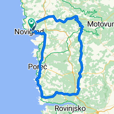 Novigrad - Poreč - Limski - Vizinaqda - Mirna