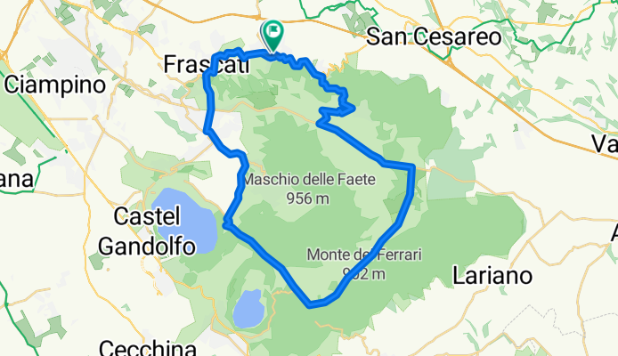 R.Priora-Pratoni-Grottaferrata-Frascati