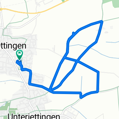 Schnelle Ausfahrt durch Jettingen