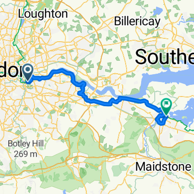 Greenwich to Gillingham