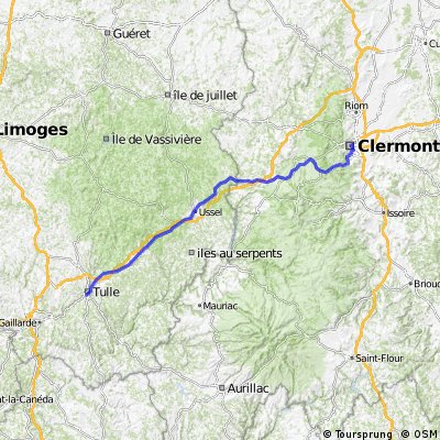 Clermont-Ferrand - Tulle