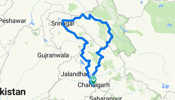 chandigarh to leh and back via kilar 