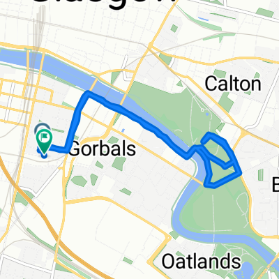 Short ride through Glasgow