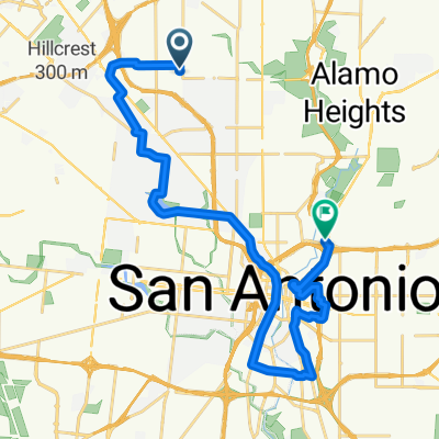 bike tour through San Antonio