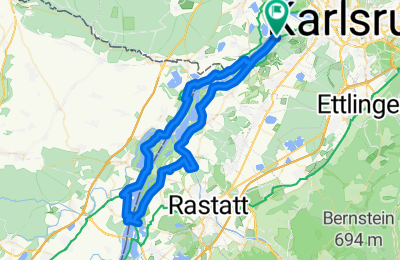 Route in der Bikemap App öffnen