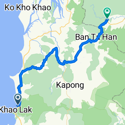 Khao Lak to Khao Sok