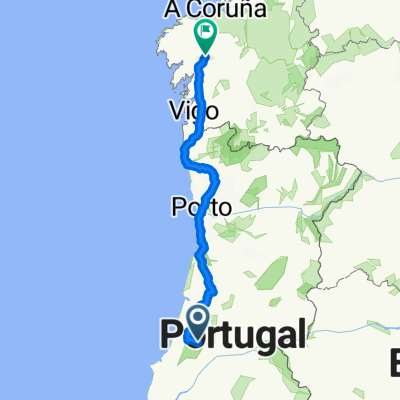 Fatima - Santiago (varianta preko Batalhe)