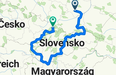 Route in der Bikemap App 枚ffnen