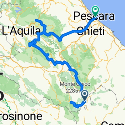 Gli Altipiani d'Abruzzo fino all'Adriatico by bikelife