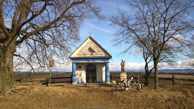 Photo 1 of the Bikemap route "Zlín-Štákovy paseky-Zboženské rybníky-Kocanda"