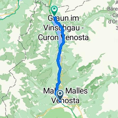 Mals to Resia 