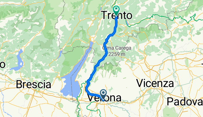 verona - trento