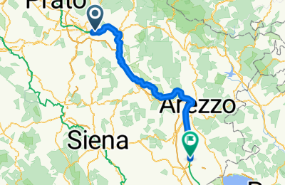 Route in der Bikemap App öffnen