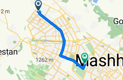 Route in der Bikemap App öffnen