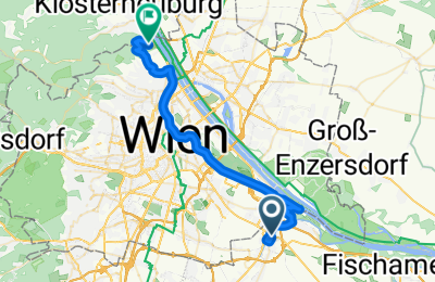 Route in der Bikemap App öffnen