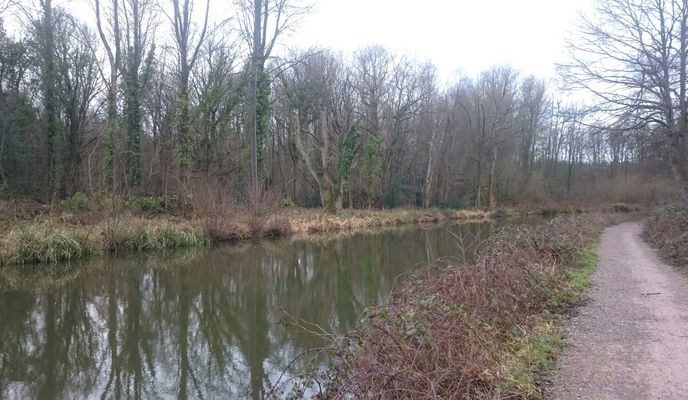 Photo 2 of the Bikemap route "ride through Rushmoor"