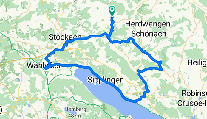Bike-Tour Hohenfels Überlingen Stockach