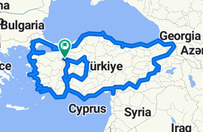 Route in der Bikemap App öffnen