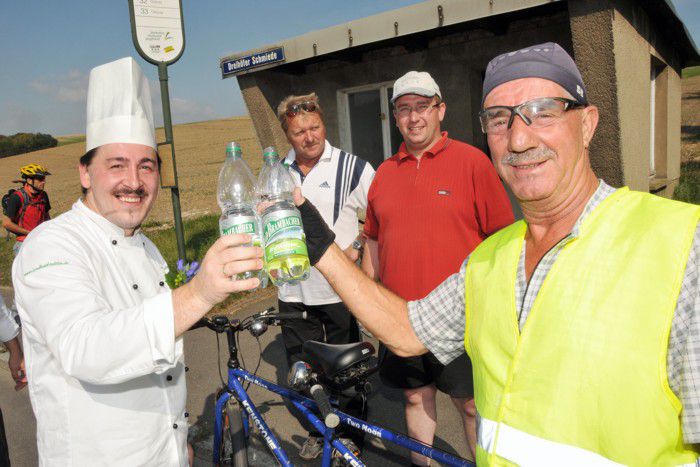 Elsterradwanderweg-Ausgangspunkt Taltitz Landhotel "Zum grünen Baum" bis Bad Elster