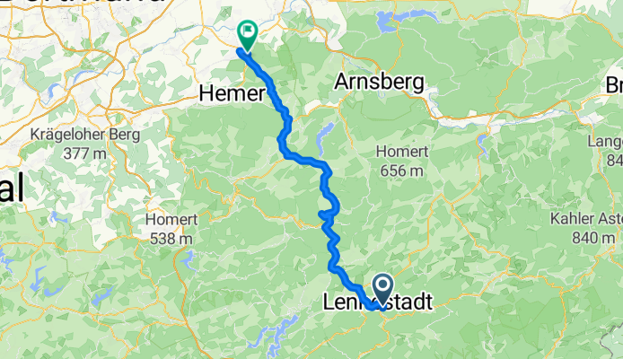 Open this route in Bikemap Web