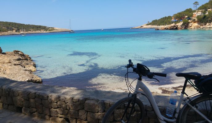 Foto 2 der Bikemap-Route "Eivissa 2: Sant Miquel-Sant Joan-far des Moscarter-Portinatx-punta Xarracó-Sant Miquel"
