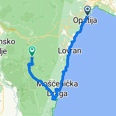 Opatia - Moscenicka Draga - Ucka