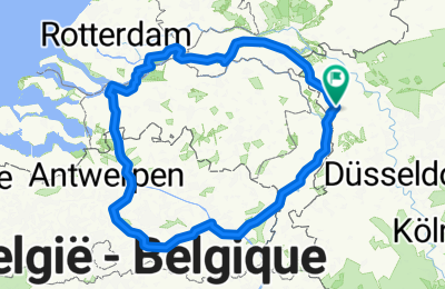 Route in der Bikemap App öffnen