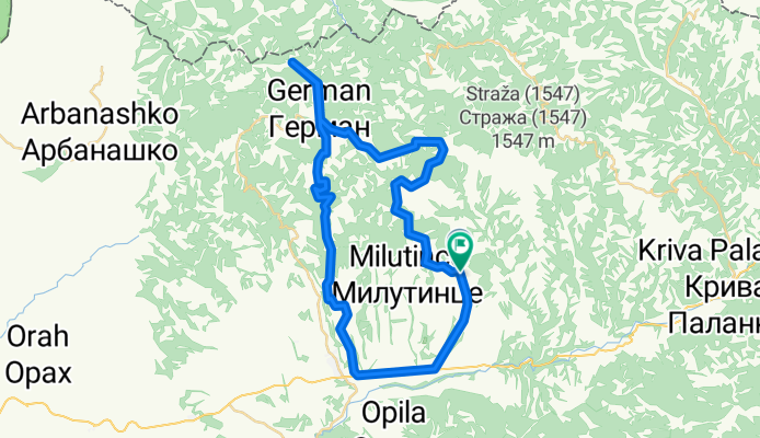 Petralica-Krivi kamen-German-Radibush-Otoshnica-Petralica