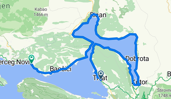 Albanija 17.dan 2: Črna Gora: Tivat - Zelenika