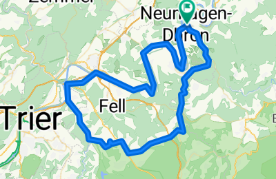 Route in der Bikemap App öffnen