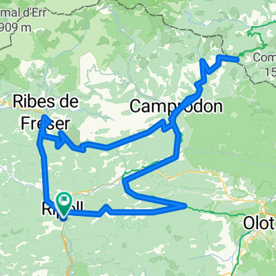 Ripoll - Coll de Jou - Coll d'Ares