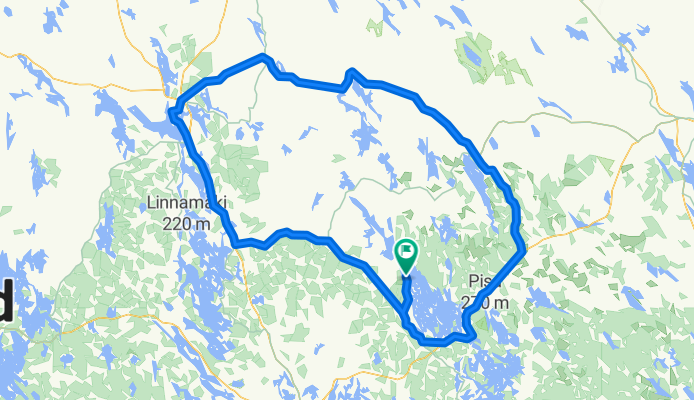 Tahko - Lapinlahti - Sonkajärvi - Rautavaara - Tahko