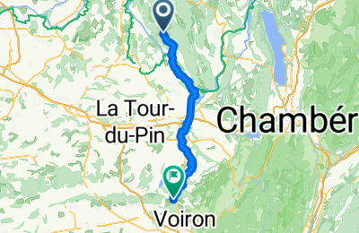 Route in der Bikemap App öffnen