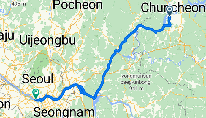 Chuncheon to Seoul