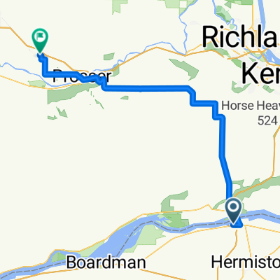 Umatilla to Grandview