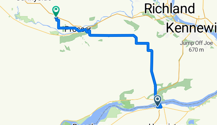 Umatilla to Grandview