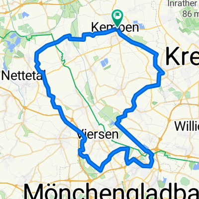 Neuwerk(MG) nach Kempen.