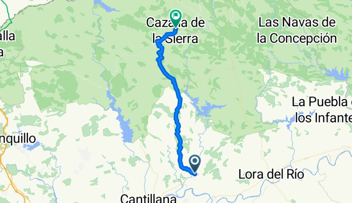 Villanueva del Rio y Minas-El Pedroso-Cazalla de la Sierra