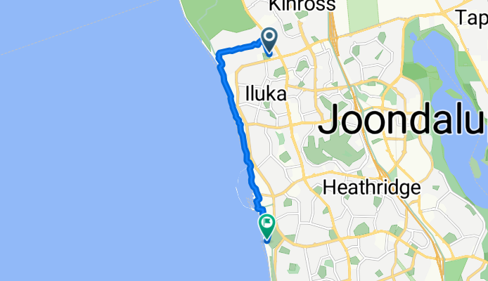 Quick ride from Burns Beach to Ocean Reef