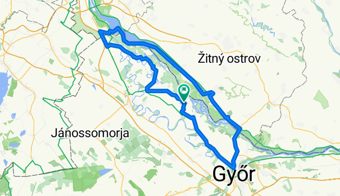 Szigetközi kanyargás