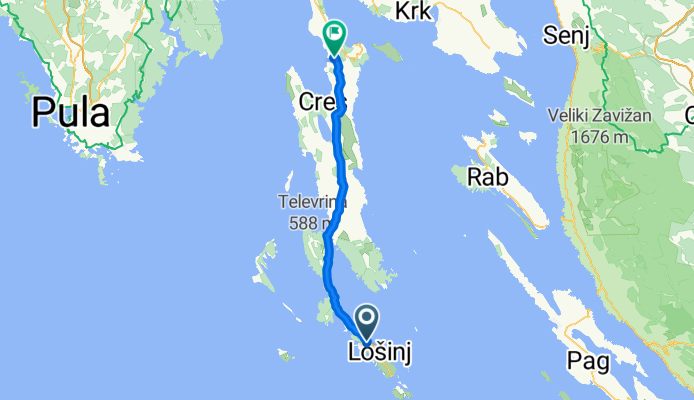 Tag 5/6? - Var. 2- Mali Losinj-Cres