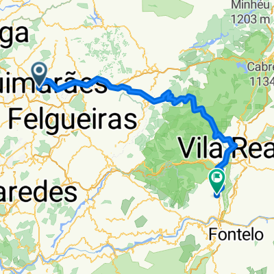 Guimarães-Vila Real-Santa Marta de Penaguião